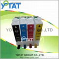 Refillable inkjet cartridge for Epson T1281,T1291, T1301,T1241,T1251,T1261 1