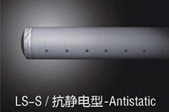 Laminsox-S fire resistant and anti-static fabric air duct