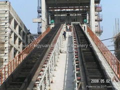 corrugated wall side belt conveyor