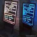 Double side led writing board