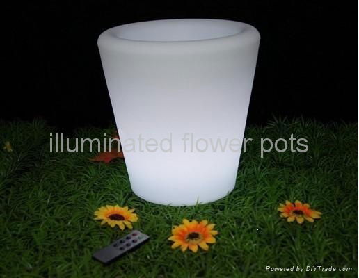 Illuminated Flower Pots  2