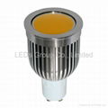 Dimmable High Power 7W COB LED Spotlight GU10 1