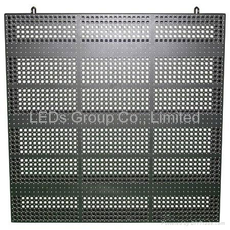 Semi-transparent P16 Full Color SMD LED Mesh Display