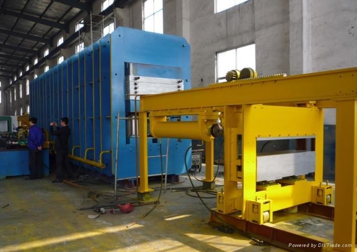 conveyor belt vulcanizing press machine 2