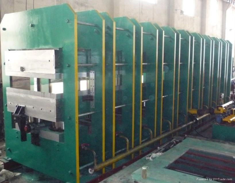 conveyor belt vulcanizing press machine 3