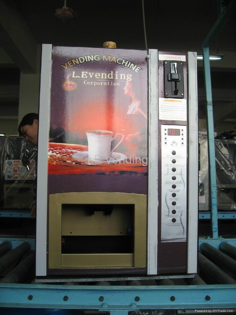 Hot and Cold Coffee vending machine 2