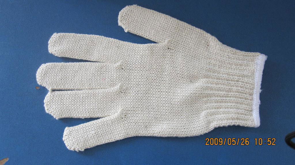 棉紗手套，勞保手套 1