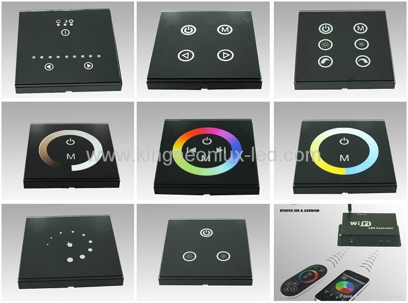 Dream color magic LED touch panel controller