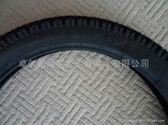 Armour motorcycle tyre