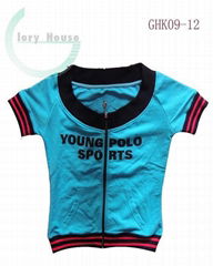 knitting short sleeve polo