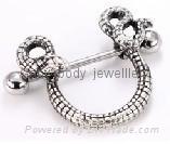 fashion body jewelry nipple 