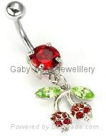 fashion body jewelry navel 