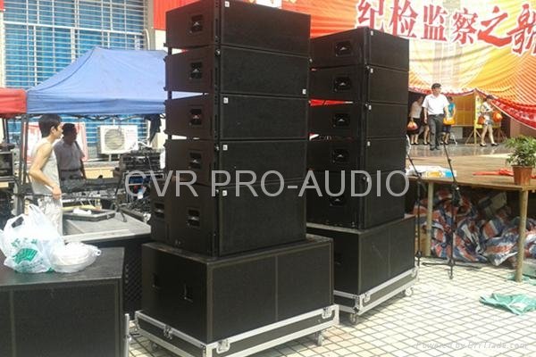 double 10inch line array speaker china - W-210A - CVR PRO AUDIO (China ...