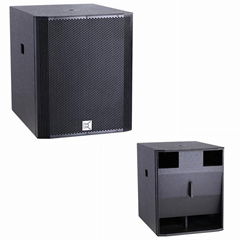 single 18 subwoofer audio sonic pro audio sub-bass