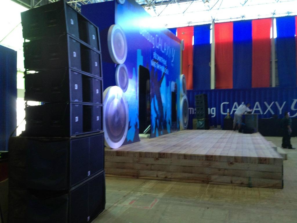 CVR line array sound system 2