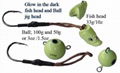 Osprey jig head, assist stringer hook