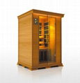 Red cedar infrared sauna room 1