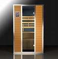 360 degree total surround infra red sauna room