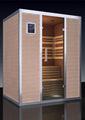 360 degree total surround infra red sauna room 4
