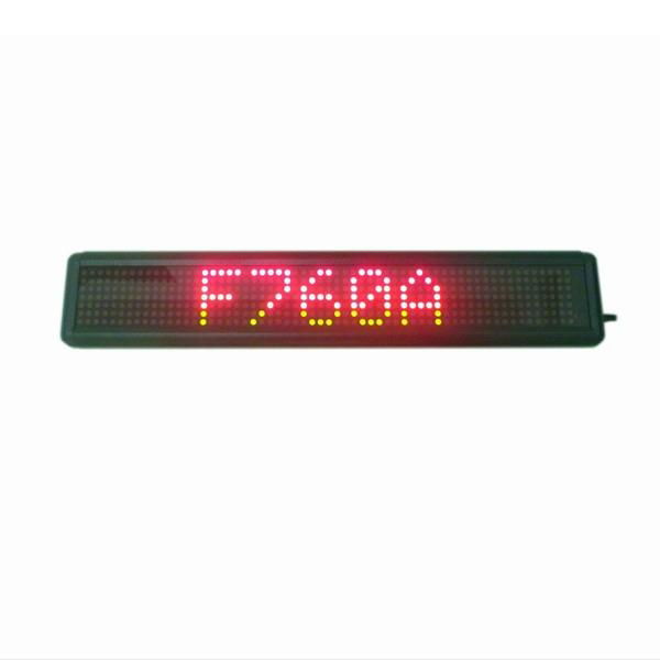 Indoor LED sign RGY color 1 line  4