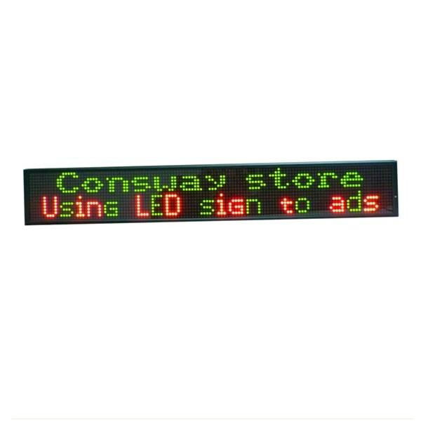 Indoor led message display RGY color 2 lines