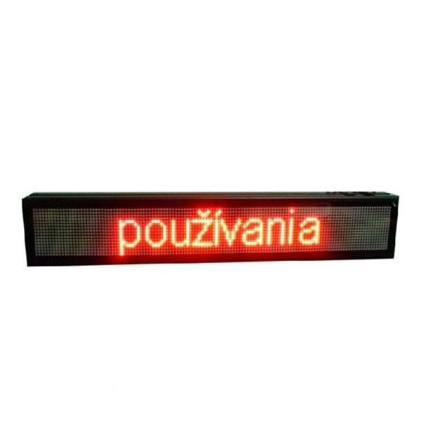 Indoor led text display RGY color 2 lines