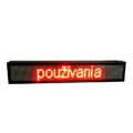 Indoor led text display RGY color 2 lines 1