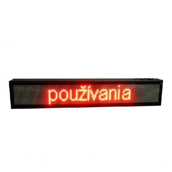 Indoor led text display RGY color 2 lines 2