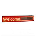 Indoor led text display RGY color 2 lines 3