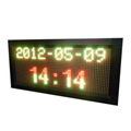Semi-outdoor scrolling led display RGY color 3 lines 4