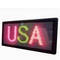 Indoor led window sign RGY 3 color 4 lines 3