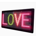 Indoor led window sign RGY 3 color 4 lines 4