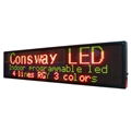 Indoor led shop sign RGY 3 color 4 lines 2