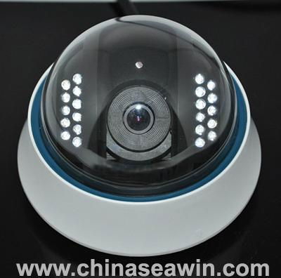 H.264 Dome IP Camera ( with IR CUT ) 