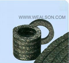 expanded graphite fiber braided packing