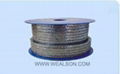 PTFE graphite fiber braided packing