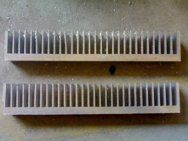 aluminium profile for heatsinks