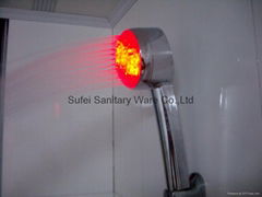 self-powered led shower head