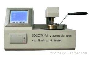 Fully Automatic Open Cup Flash Point Tester (SC-2007K) 1