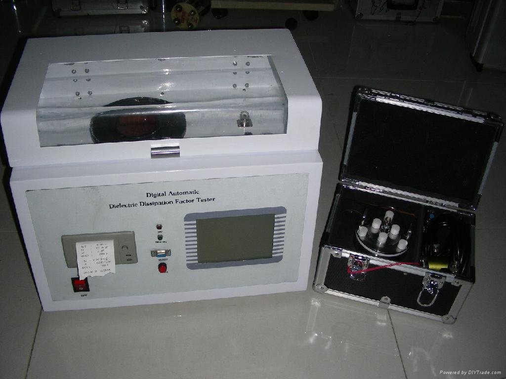Transformer Oil Dielectric Dissipation / Loss Tangent Tester (Tan Delta) 2