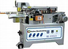 Automatic double-sided adhesive straight and curve edge banding machine