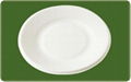biodegradable bagasse disposable 6 inch paper plate 1