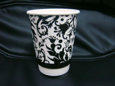 disposable paper coffee cup double wall paper cup 2