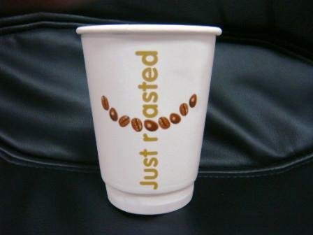 disposable paper coffee cup double wall paper cup 3