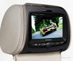 Headrest DVD with digital screen 32Game 