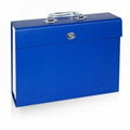 Box File With Metal Handle and Clasp 2