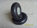 Pneumatic Rubber Wheel,hand trolley wheel,rubber wheel 350-4 3