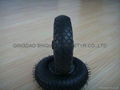 Pneumatic Rubber Wheel,rubber wheel,tool cart wheel 300-4