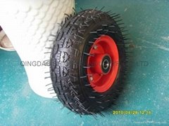 Pneumatic Rubber Wheel,rubber wheel,wheel barrow wheel 400-6