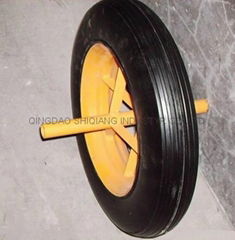 Solid Rubber Wheel,solid wheel,wheel barrow wheel 14x4